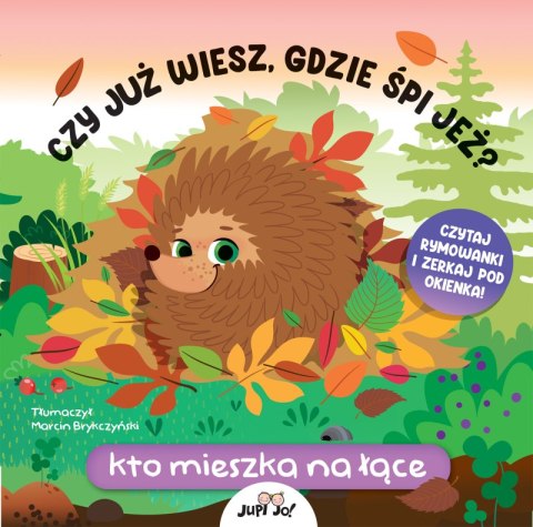 Czy już wiesz, gdzie śpi jeż? Kto mieszka na łące Czy już wiesz, gdzie śpi jeż? Kto mieszka na łące