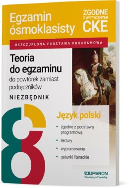 Egzamin ósmoklasisty 2026 Język polski Teoria do egzaminu Niezbędnik