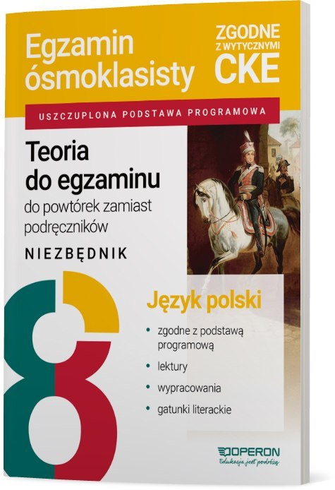 Egzamin ósmoklasisty 2026 Język polski Teoria do egzaminu Niezbędnik
