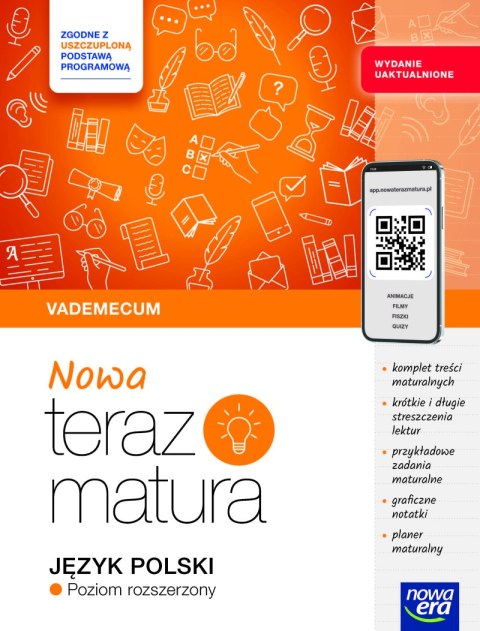 Teraz matura 2025/2026 Język polski Vademecum zakres rozszerzony Teraz matura 2025/2026 Język polski Vademecum zakres rozszerzony
