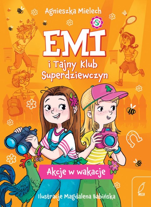 Akcje w wakacje. Emi i Tajny Klub Superdziewczyn. Tom 4 wyd. 2025 Akcje w wakacje. Emi i Tajny Klub Superdziewczyn. Tom 4 wyd. 2025