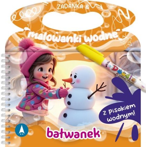 Bałwanek. Zadanka & malowanki wodne Bałwanek. Zadanka & malowanki wodne