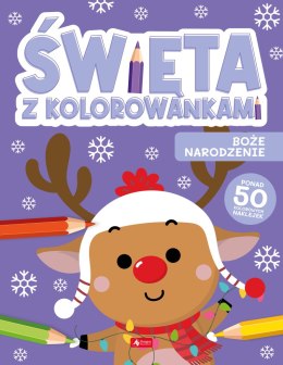 Boże Narodzenie. Święta z kolorowankami