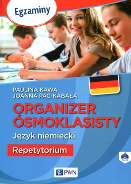 Język niemiecki repetytorium organizer ósmoklasisty