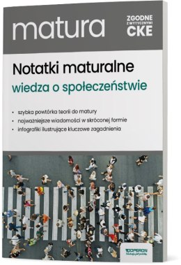 Matura 2026 Wiedza o społeczeństwie Teoria do matury Zakres rozszerzony Vademecum