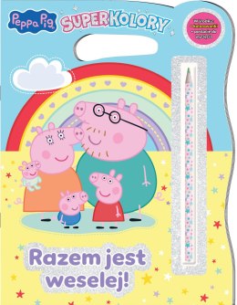 Razem jest weselej. Świnka Peppa. SuperKolory