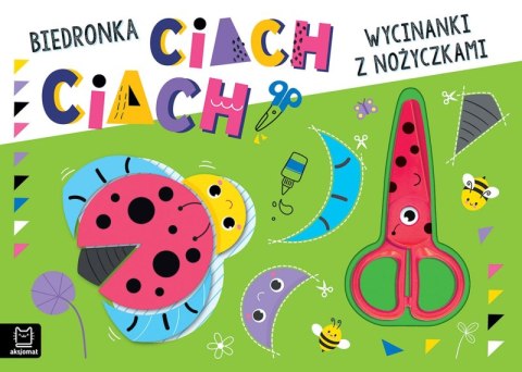 Biedronka ciach, ciach!. Wycinanki z nożyczkami