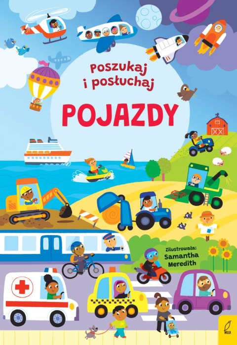 Pojazdy. Poszukaj i posłuchaj
