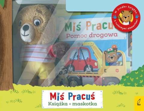 Miś Pracuś. Pomoc drogowa + maskotka