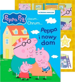 Nowy dom Peppy. Activity z naklejkami. Świnka Peppa. Chrum... Chrum...