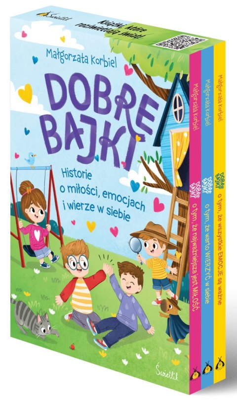 Pakiet Dobre bajki o tym, że najważniejsza jest miłość / Dobre bajki o tym, że wszystkie emocje są ważne / Dobre bajki o tym, że