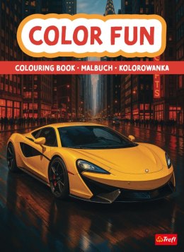 Auta. Kolorowanka. Malbuch. Colouring book