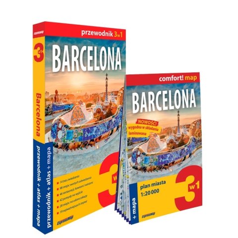 Barcelona zestaw przewodnikowy 3w1 2024