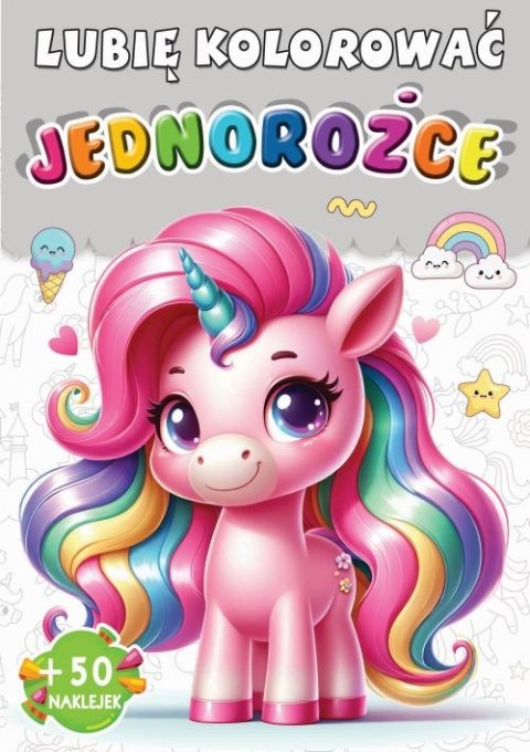 Jednorożce. Lubię kolorować