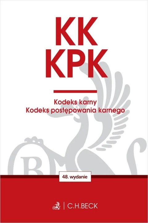 KK. KPK. Kodeks karny. Kodeks postępowania karnego. Edycja Prokuratorska wyd. 48