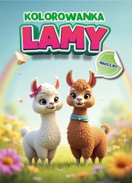 Lamy z naklejkami. Kolorowanka