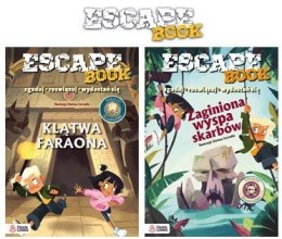 Pakiet Escape Books. Klątwa Faraona / Zaginiona wyspa skarbów