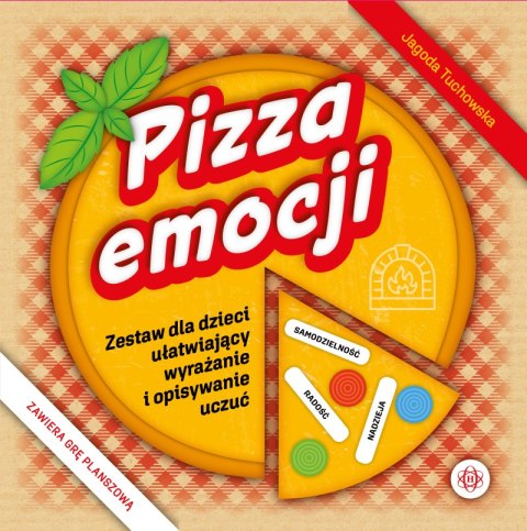 Pizza emocji zestaw dla dzieci ułatwiający wyrażanie i opisywanie uczuć