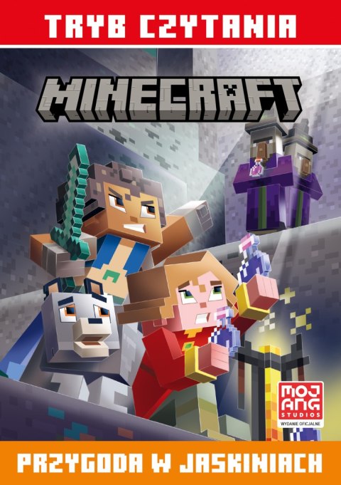 Przygoda w jaskiniach. Minecraft. Tryb czytania. Minecraft