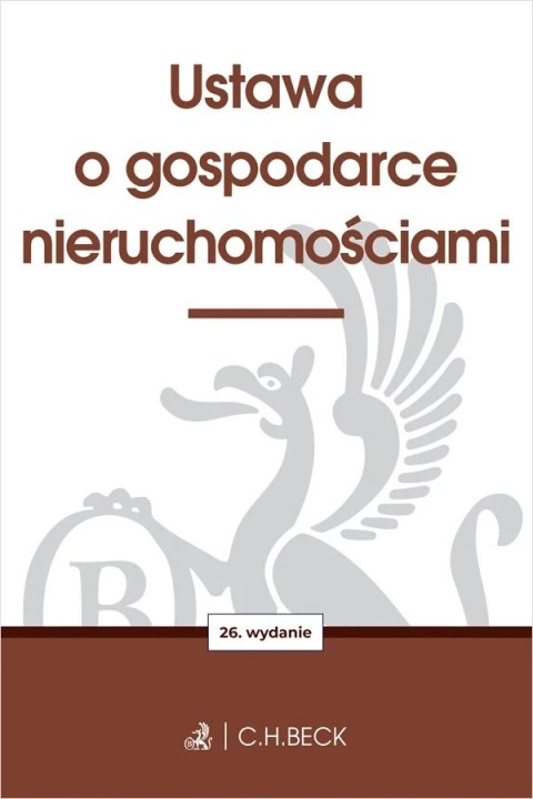 Ustawa o gospodarce nieruchomościami wyd. 26