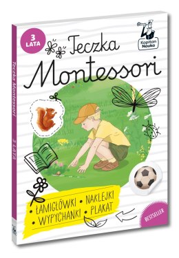 Teczka Montessori. 3 lata. Kapitan Nauka. SuperQuiz