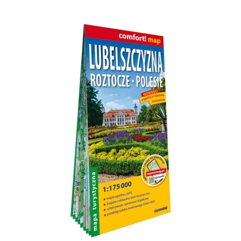 Lubelszczyzna Roztocze Polesie mapa turystyczna 1:175 000 laminat 2026