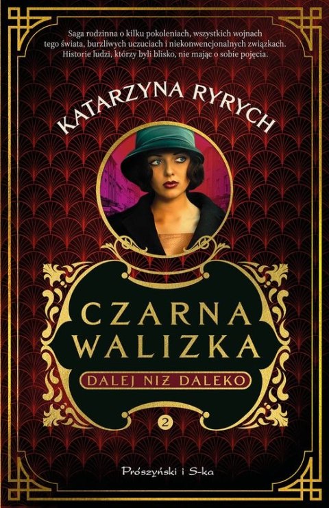 Czarna walizka. Dalej niż daleko (Duże Litery)