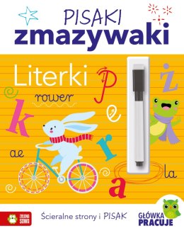 Literki. Pisaki zmazywaki