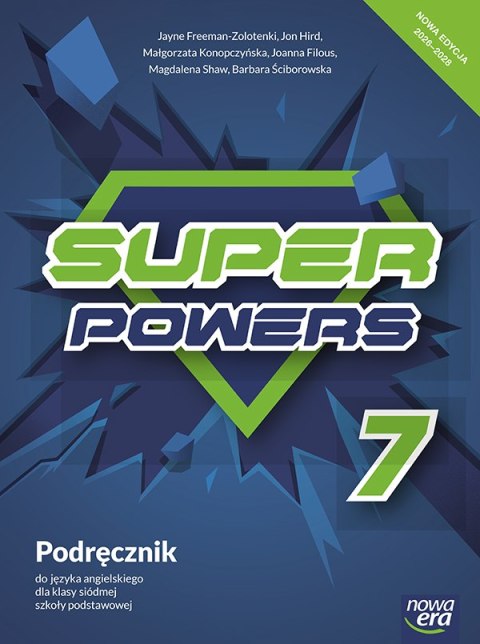 Język angielski SUPER POWERS NEON podręcznik klasa 7 szkoła podstawowa EDYCJA 2026